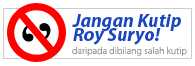 jangan kutip roy